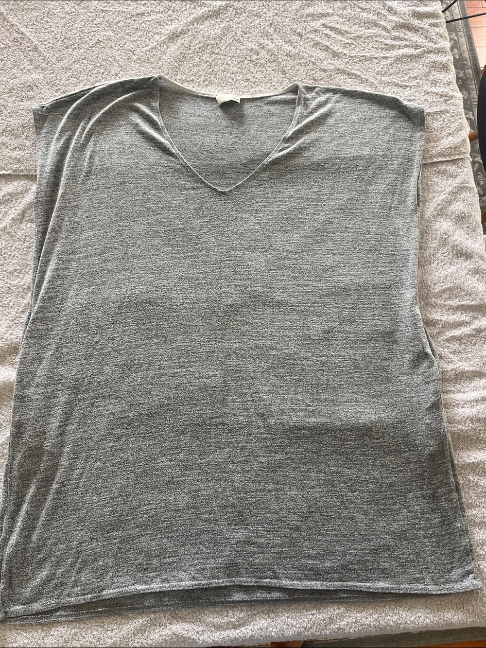 Wilfred Gray V-Neck Relaxed Tunic
